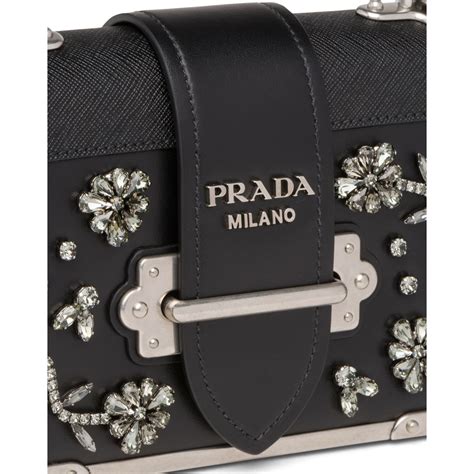 prada 1bh018|Prada Cahier shoulder bag.